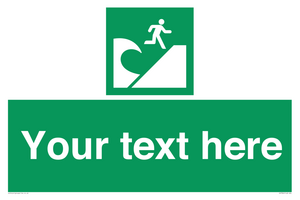 Custom Safe Condition Tsunami evacuation area